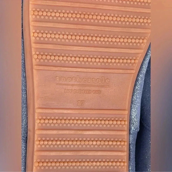 Another sole blue metallic oxfords size 37/7 - Picture 10 of 11